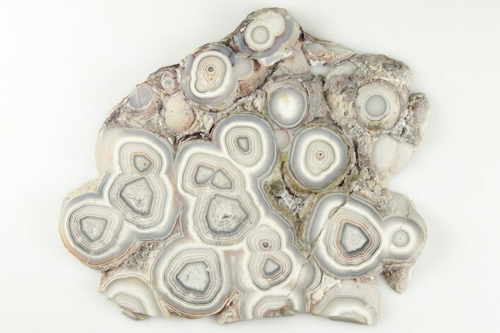 Polished Crazy Lace Agate Slab - Mexico #198158